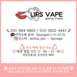 경기도 평택시 송탄로 247, 1층 립베이프 전자담배